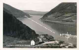 Bild einer Postkarte aus Aggsbach