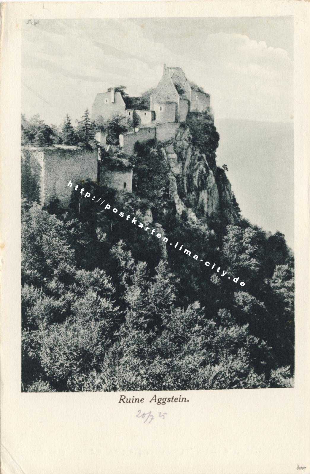 Aggstein 1925