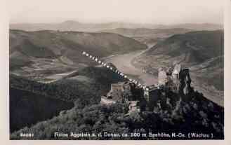 Bild einer Postkarte aus Aggstein