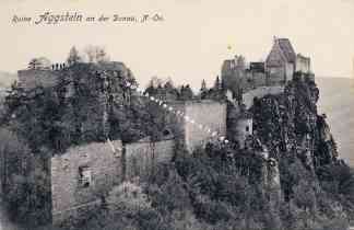 Bild einer Postkarte aus Aggstein
