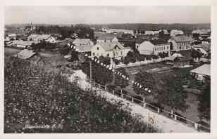Bild einer Postkarte aus Amstetten