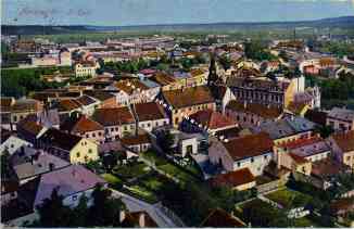 Bild einer Postkarte aus Amstetten