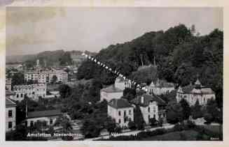 Bild einer Postkarte aus Amstetten