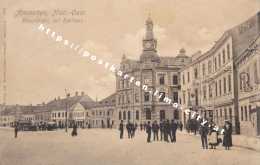 Bild einer Postkarte aus Amstetten