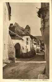 Bild einer Postkarte aus Dürnstein