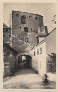 Bild einer Postkarte aus Dürnstein