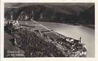 Bild einer Postkarte aus Dürnstein