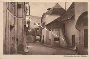 Bild einer Postkarte aus Dürnstein