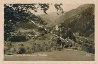 Bild einer Postkarte aus Hollenstein
