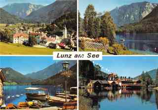 Bild einer Postkarte aus Lunz