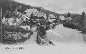 Bild einer Postkarte aus Lunz
