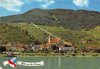 Bild einer Postkarte aus Spitz