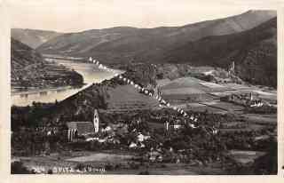 Bild einer Postkarte aus Spitz